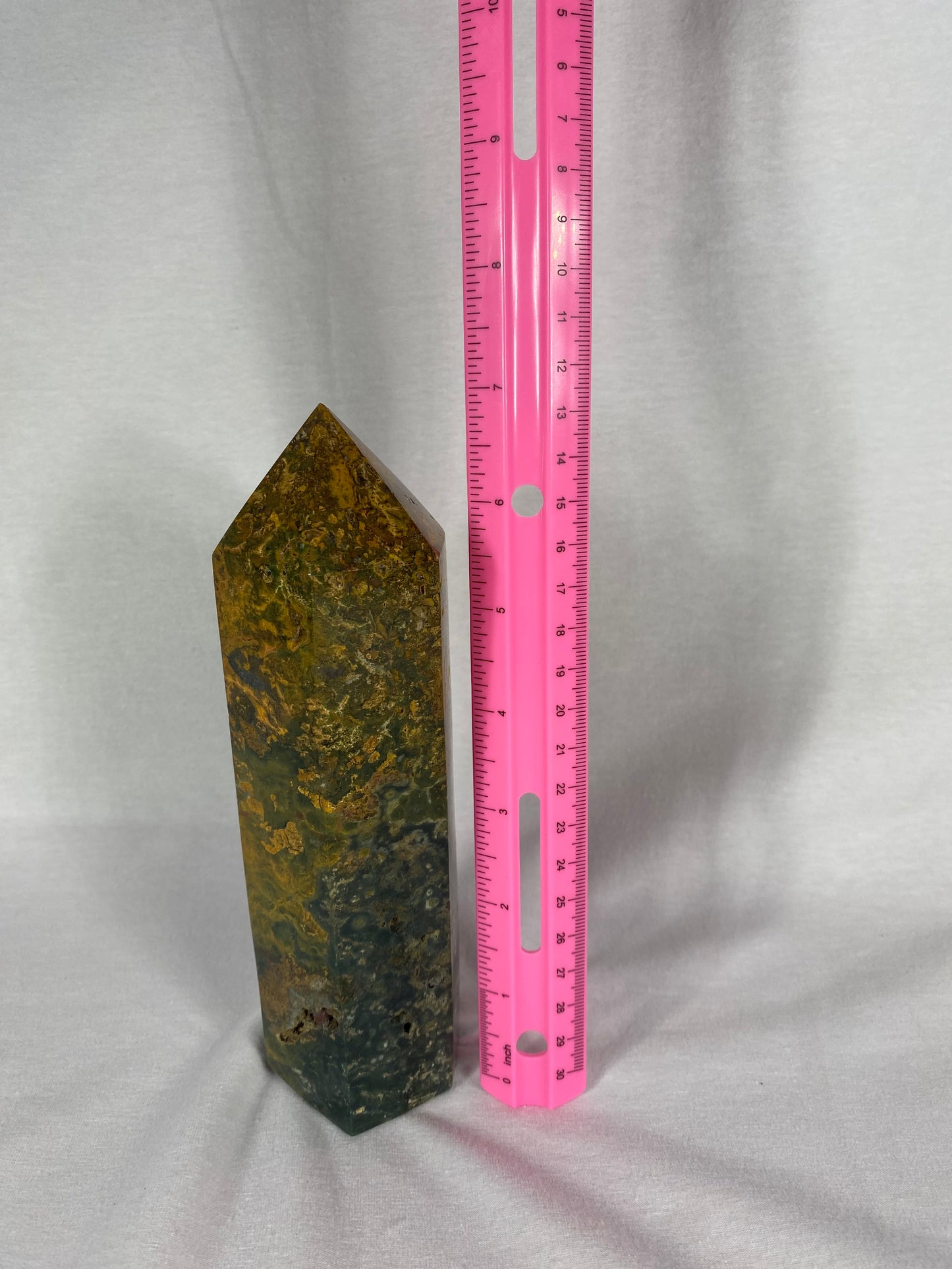 Madagascan Polished Jasper Tower (B)