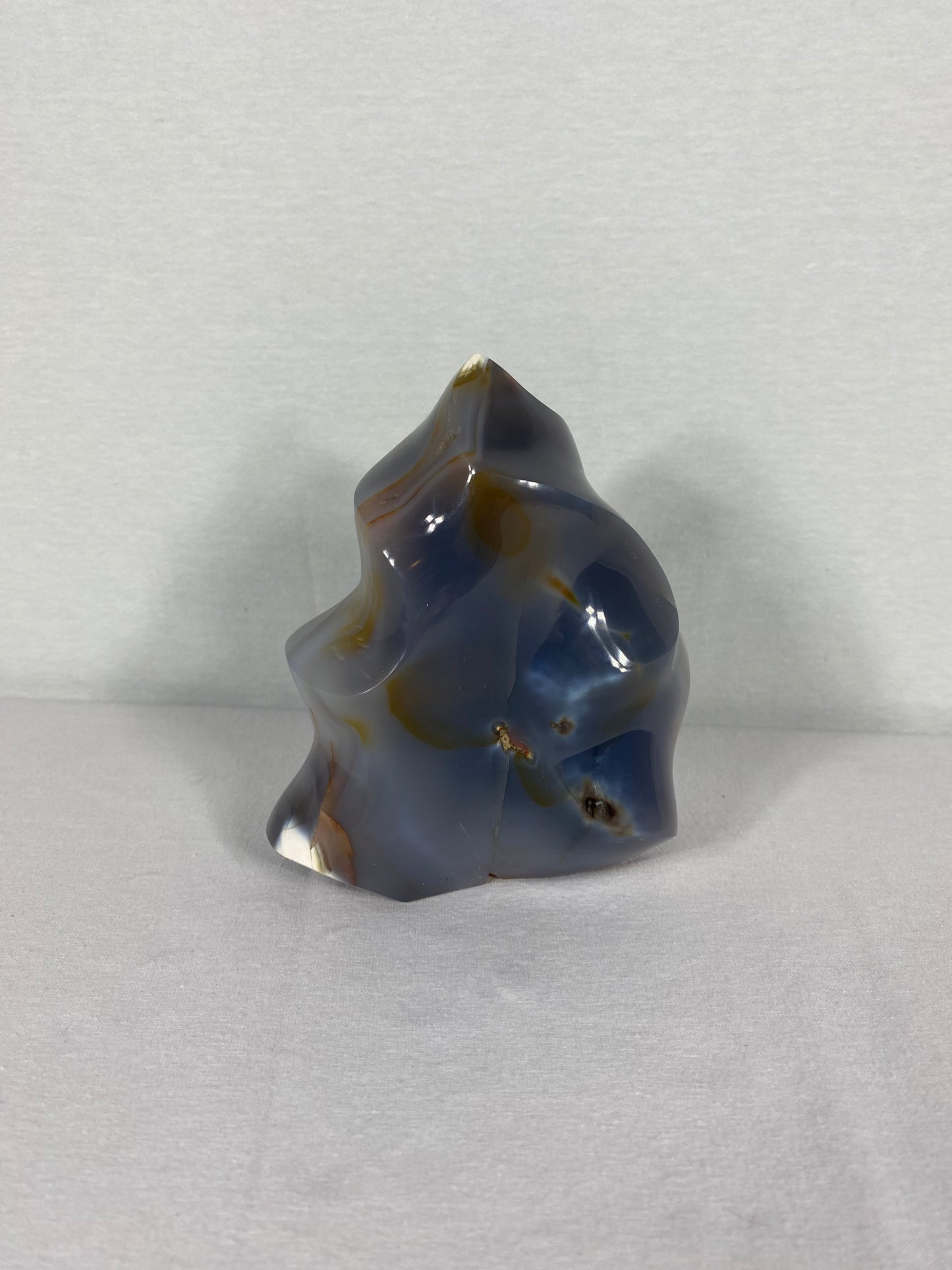 Madagascan Polished Orca Agate Flame (A)