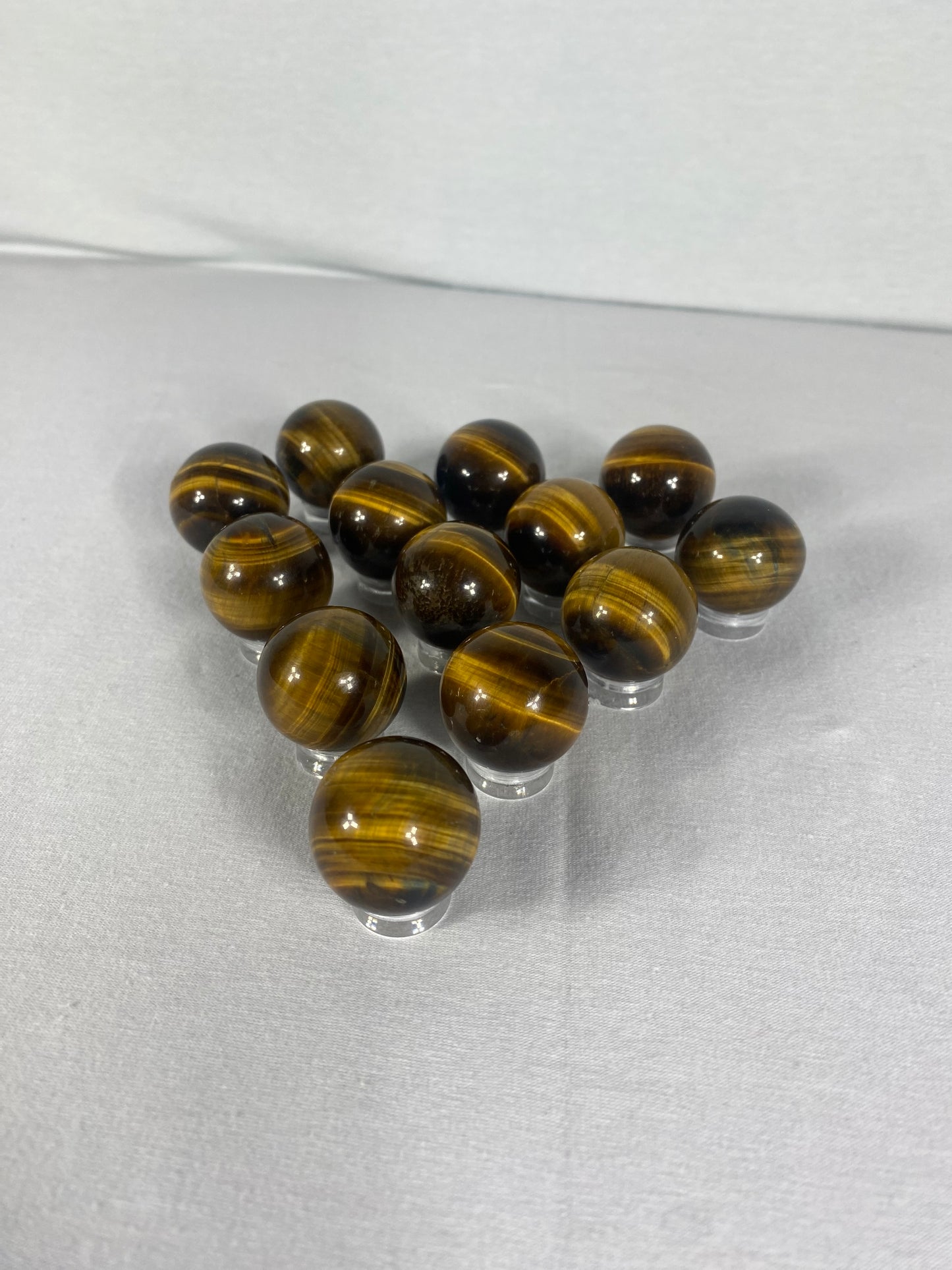 Chinese Polished Tigers Eye Mini Sphere (MYSTERY)