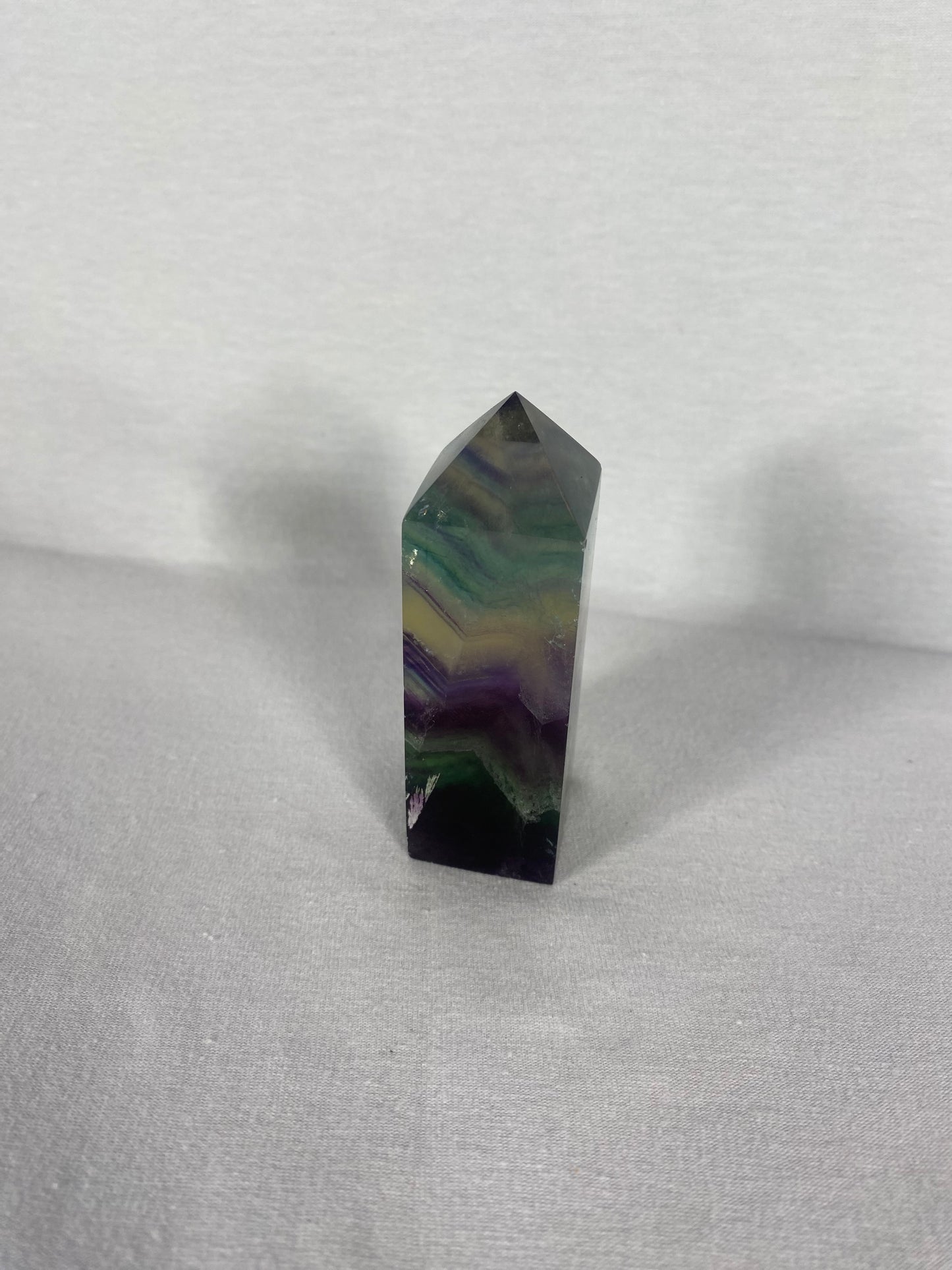 Chinese Polished Fluorite Tower (D)