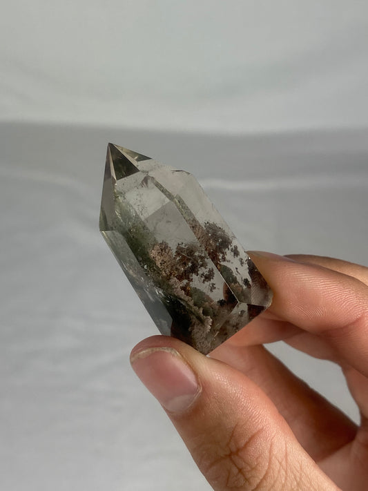 Madagascan Polished Garden Quartz Mini Tower (F)