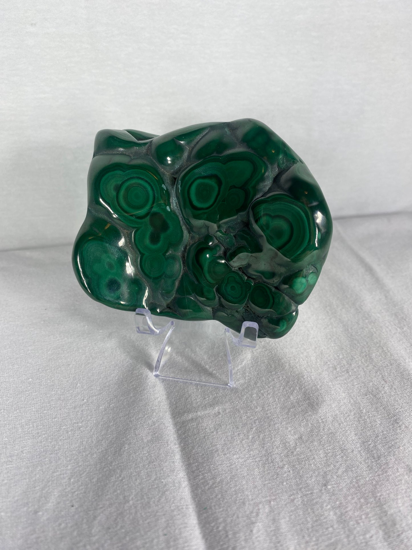 African Polished Malachite Specimen (C1)