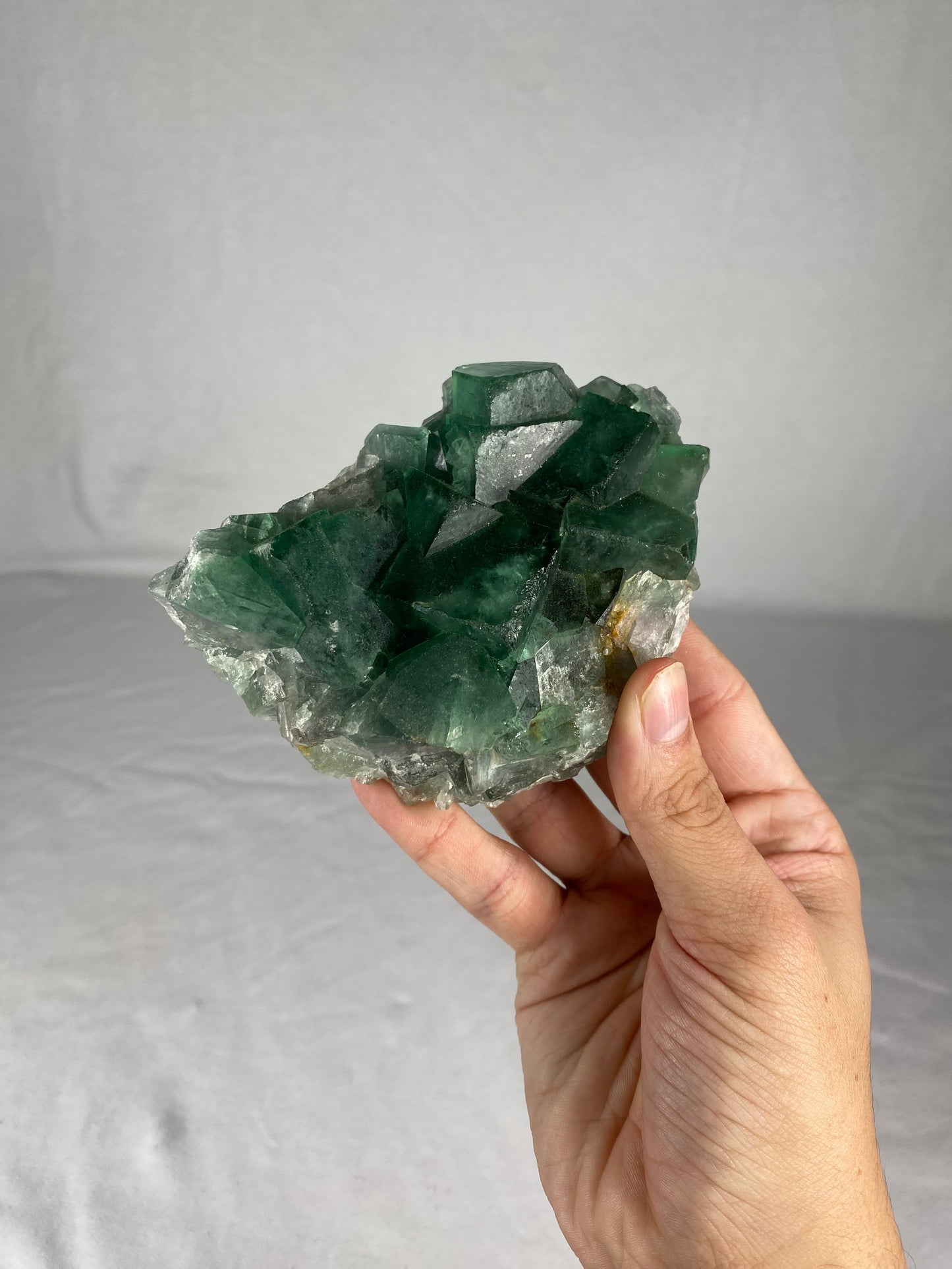 Madagascan Cubic Green Fluorite Specimen (O)