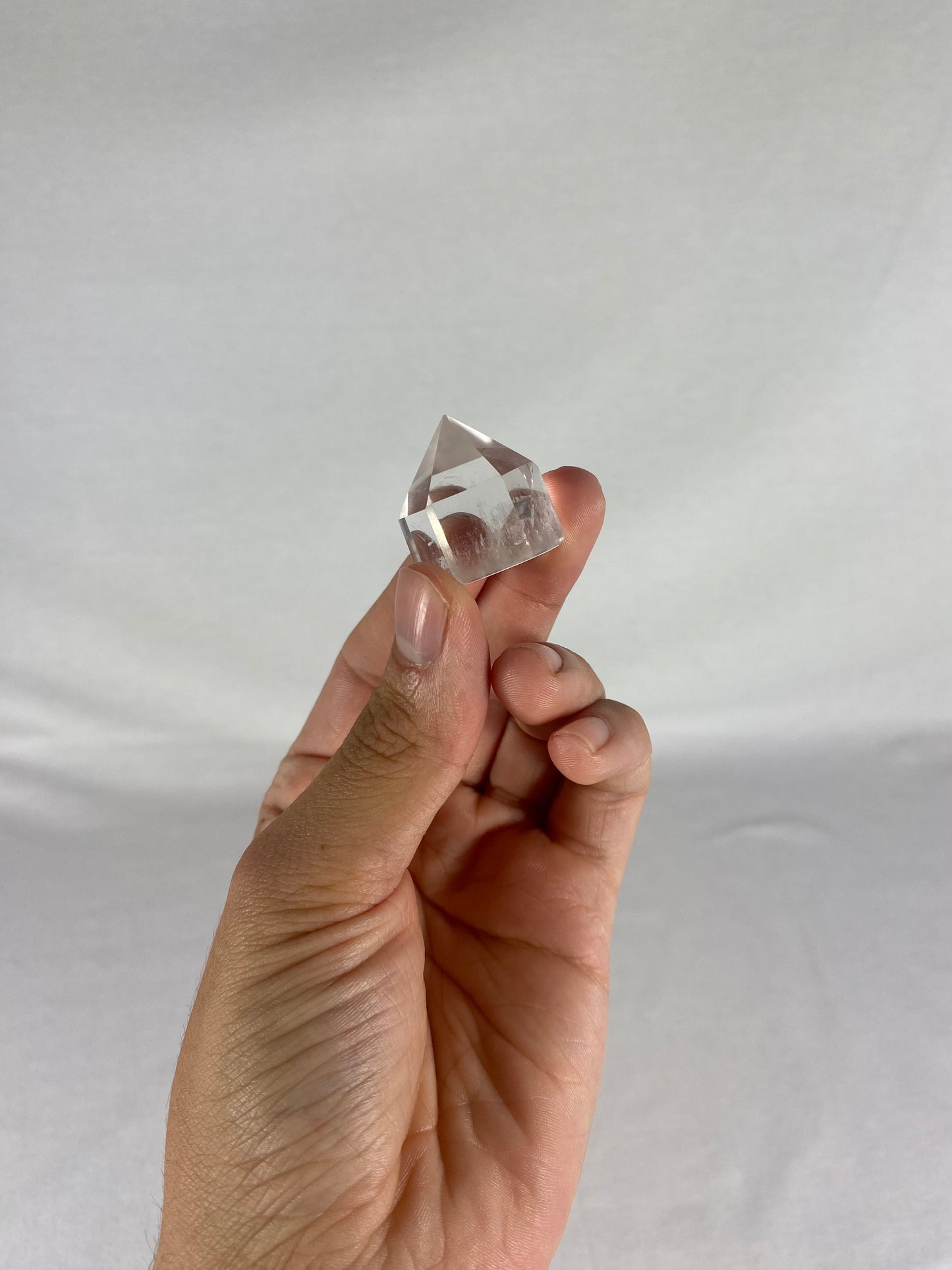 Chinese Polished Clear Quartz Tower (F)