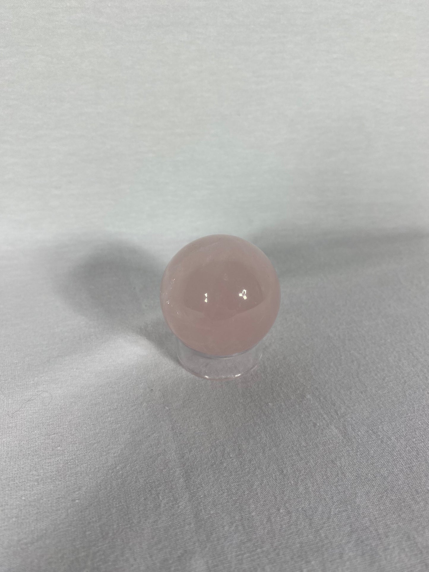 Madagascan Polished Rose Quartz Sphere (I)