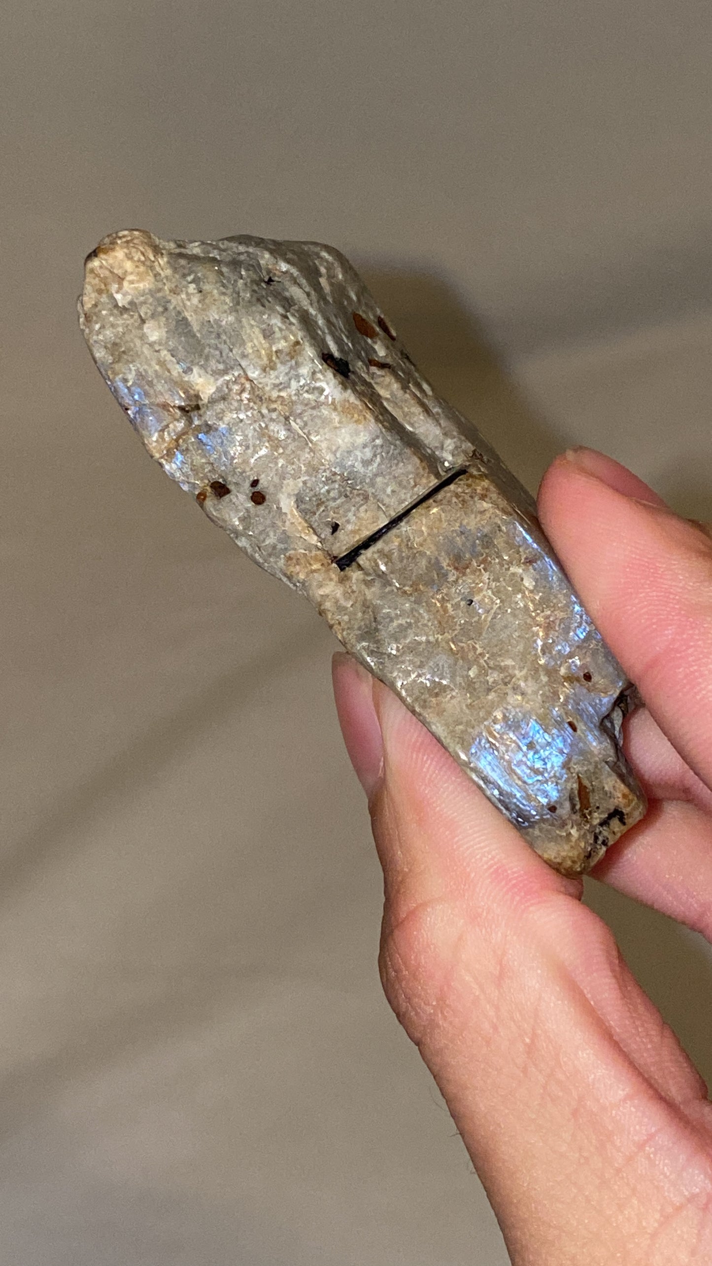 “Electric Blue” Wisconsin Moonstone Specimen (J)