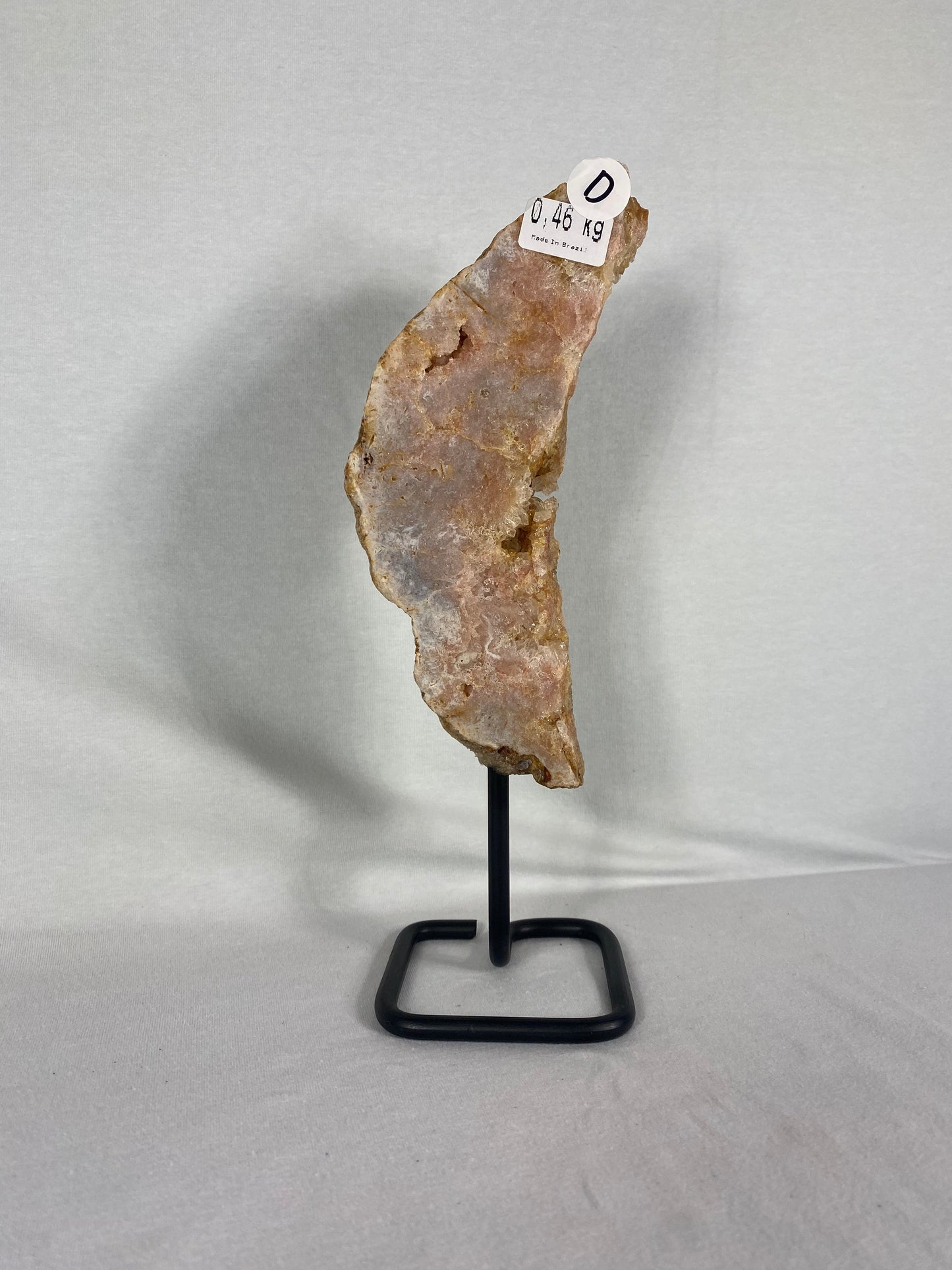 Brazilian Pink Amethyst Specimen On Stand (D)