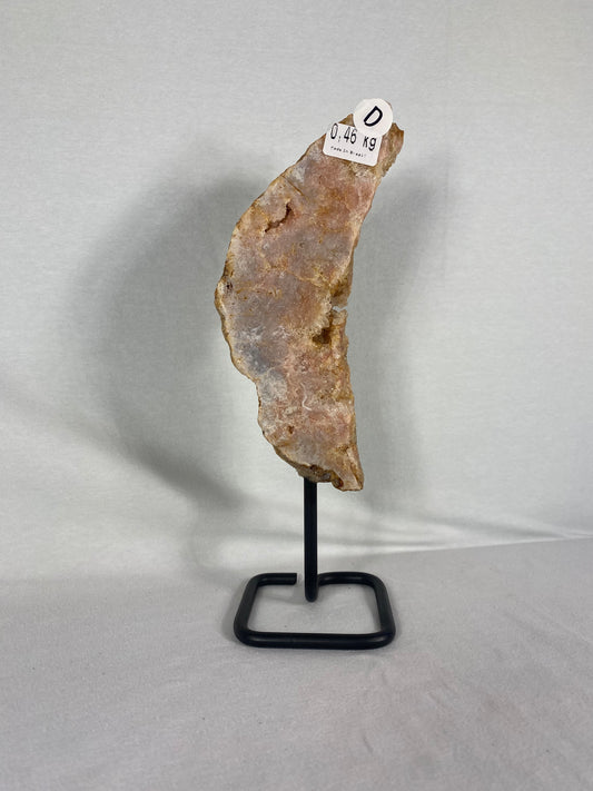 Brazilian Pink Amethyst Specimen On Stand (D)