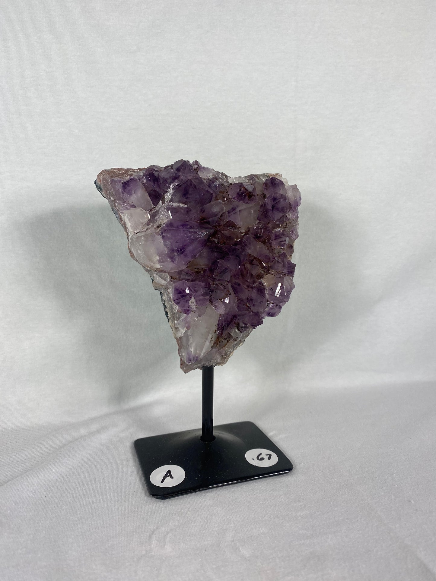 Brazilian Amethyst Specimen On Stand (A)