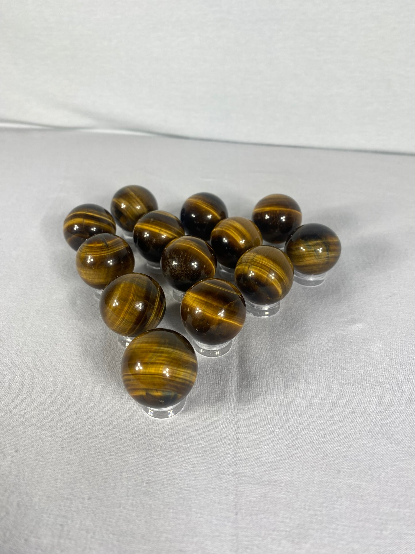 Chinese Polished Tigers Eye Mini Sphere (MYSTERY)