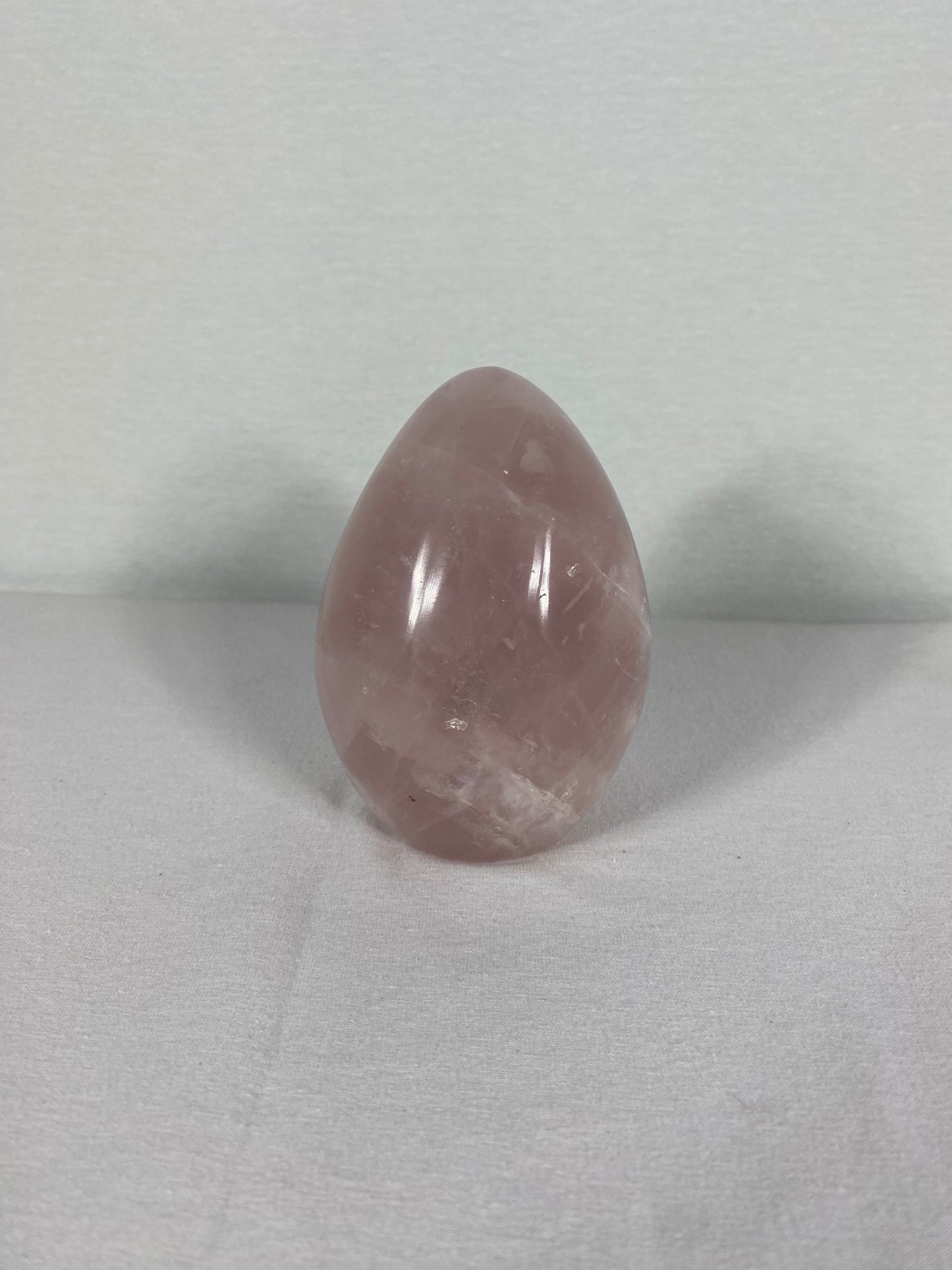 Madagascan Polished Rose Quartz Mountain (A)