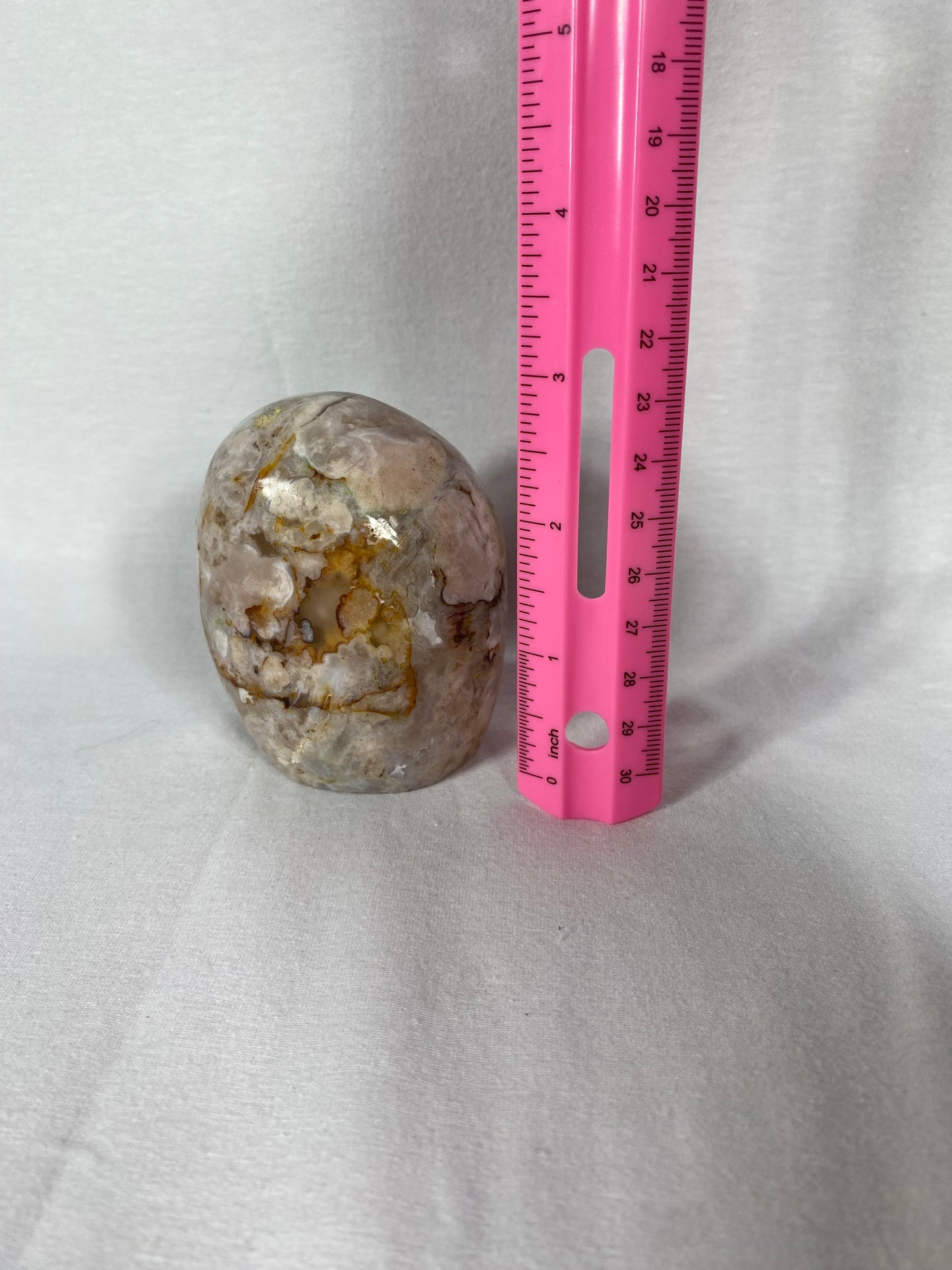 Madagascan Polished Flower Agate Mountain (K)