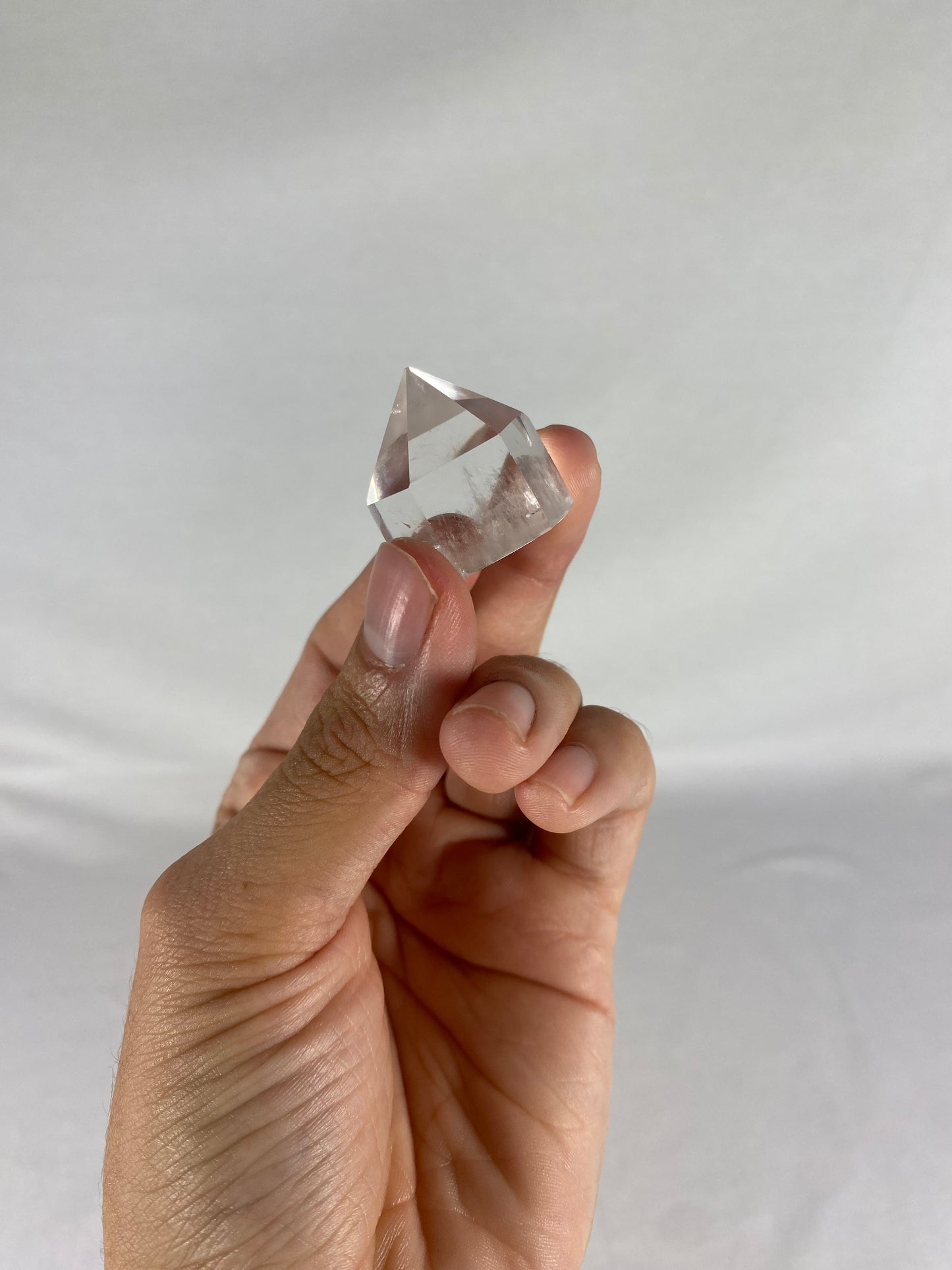 Chinese Polished Clear Quartz Tower (F)