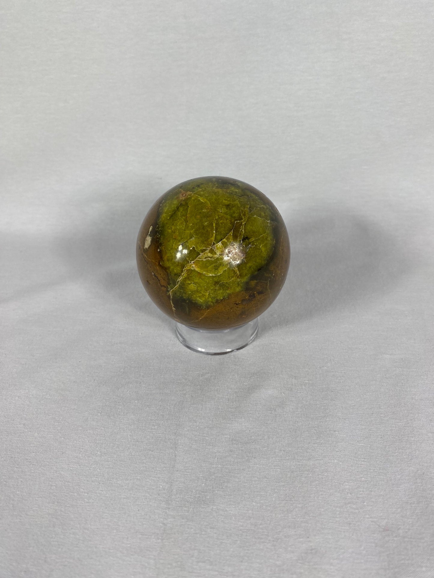Madagascan Polished Green Opal Sphere (L)