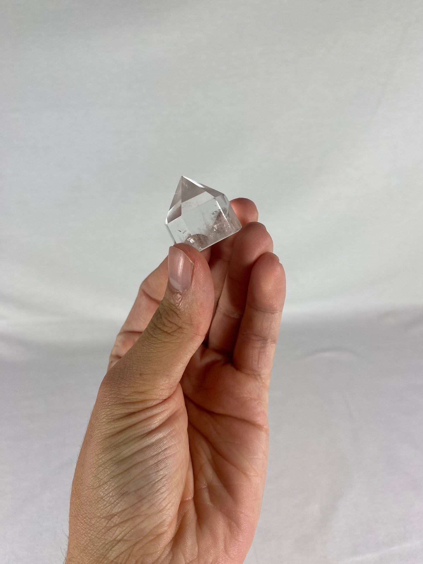 Chinese Polished Clear Quartz Tower (F)