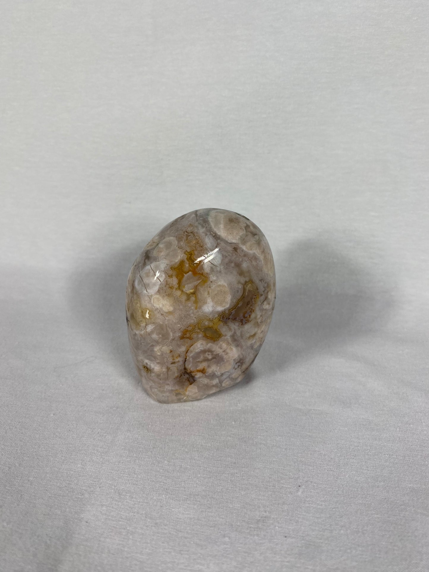 Madagascan Polished Flower Agate Mountain (K)