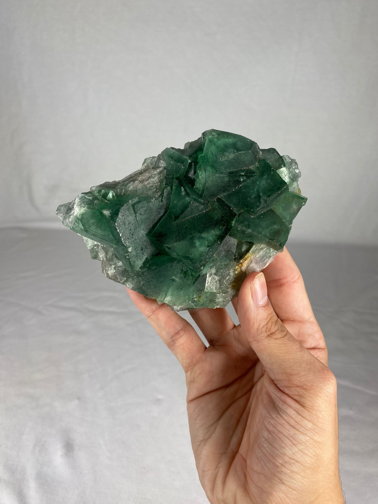 Madagascan Cubic Green Fluorite Specimen (O)