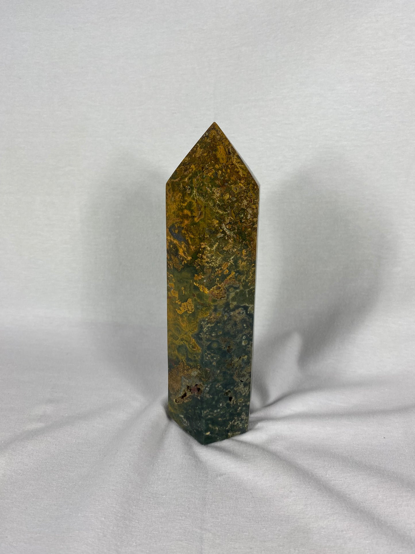 Madagascan Polished Jasper Tower (B)
