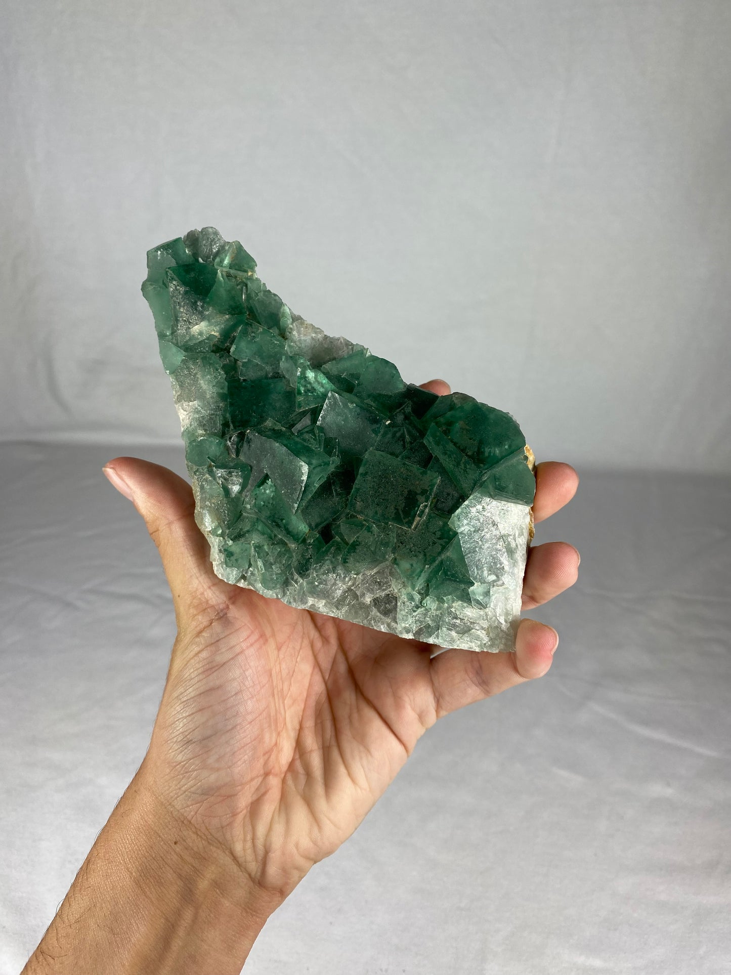 Madagascan Cubic Green Fluorite Specimen (D)