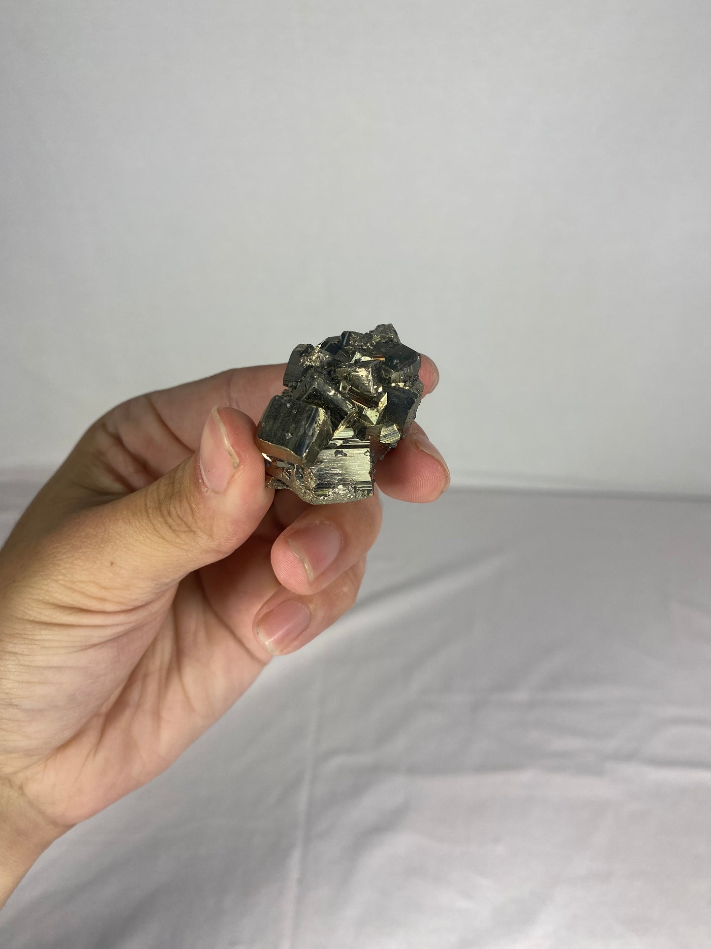 Peruvian Cubic Pyrite Specimen (H)