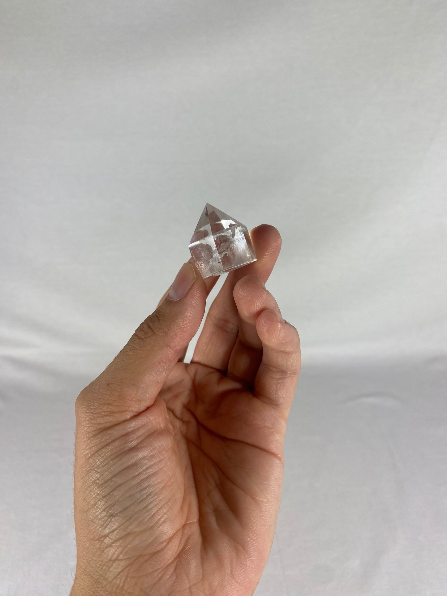 Chinese Polished Clear Quartz Tower (F)