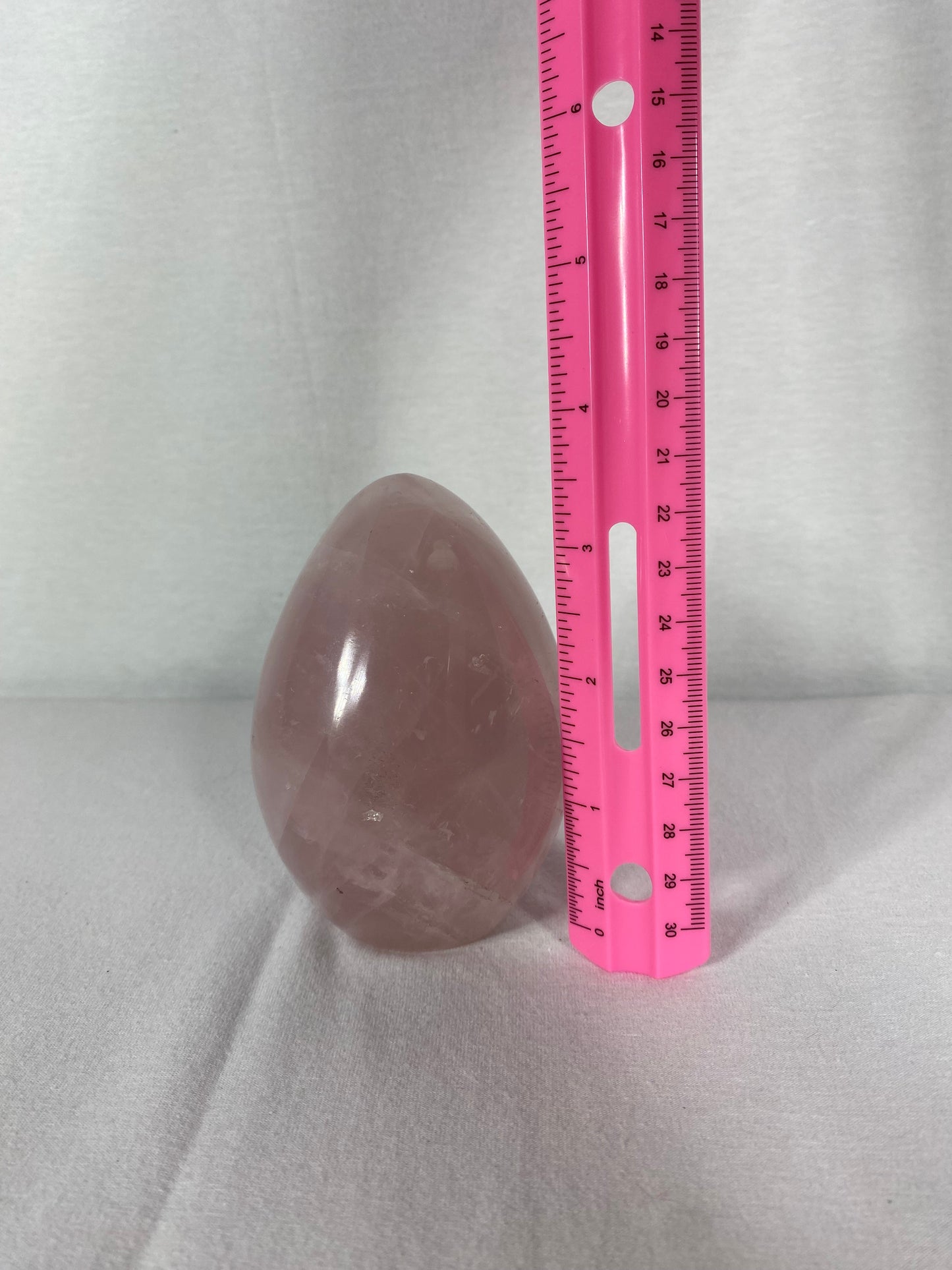 Madagascan Polished Rose Quartz Mountain (A)