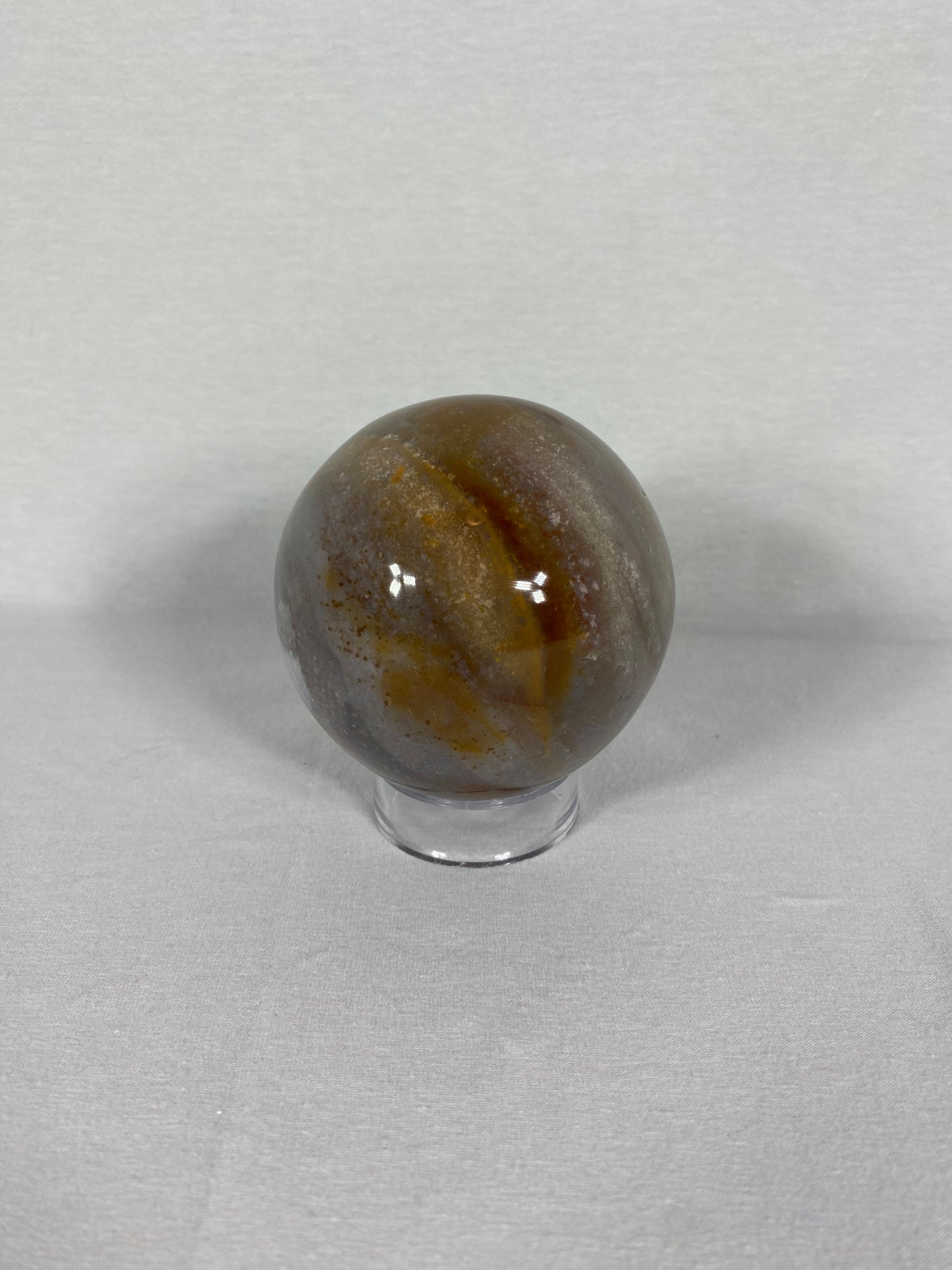 Madagascan Polished Jasper Sphere (D)