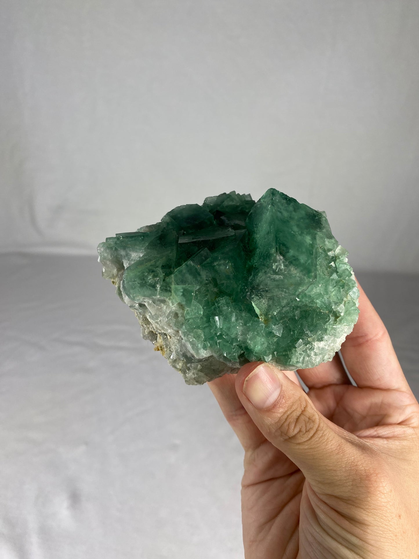Madagascan Cubic Green Fluorite Specimen (P)