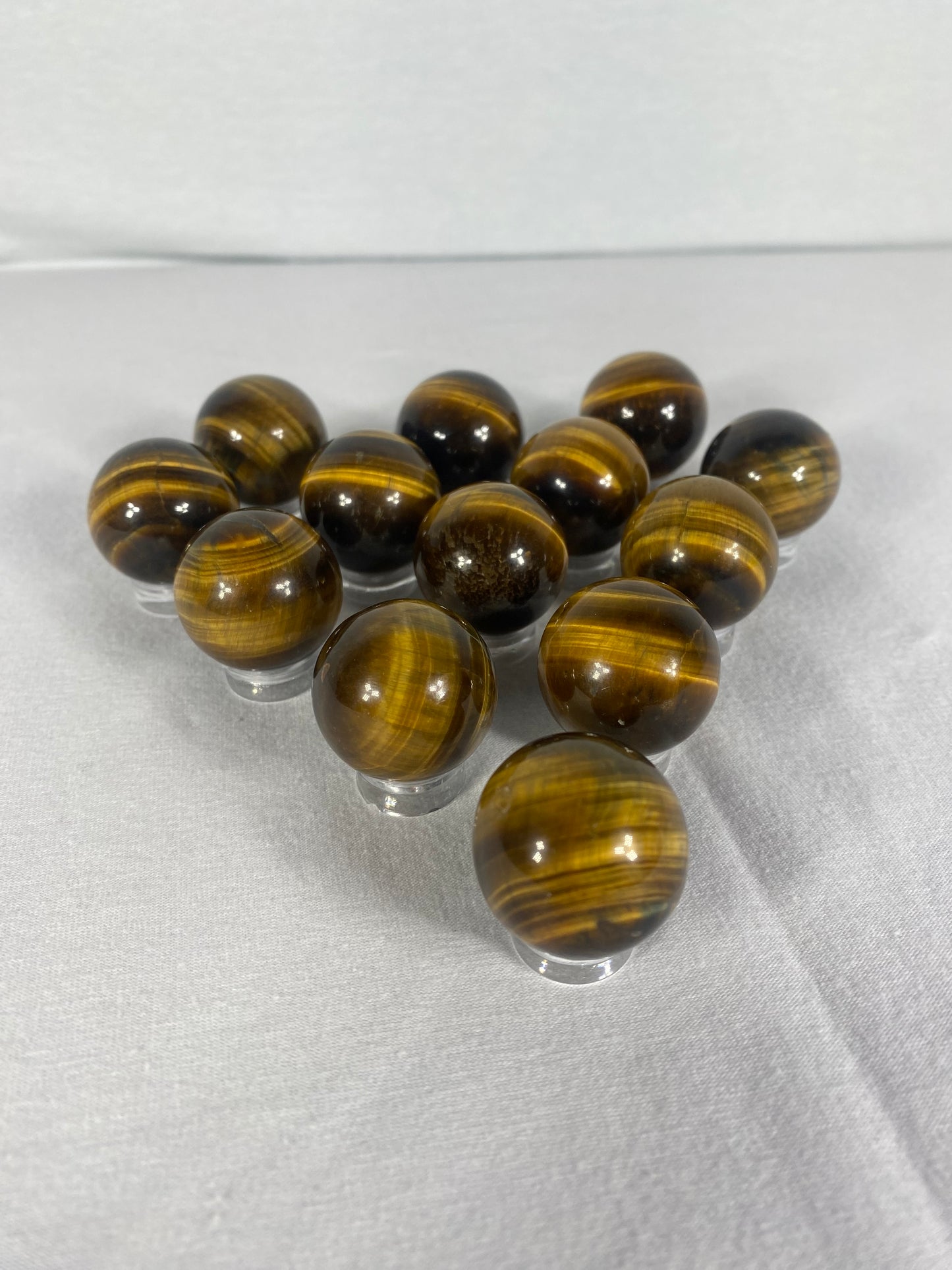 Chinese Polished Tigers Eye Mini Sphere (MYSTERY)