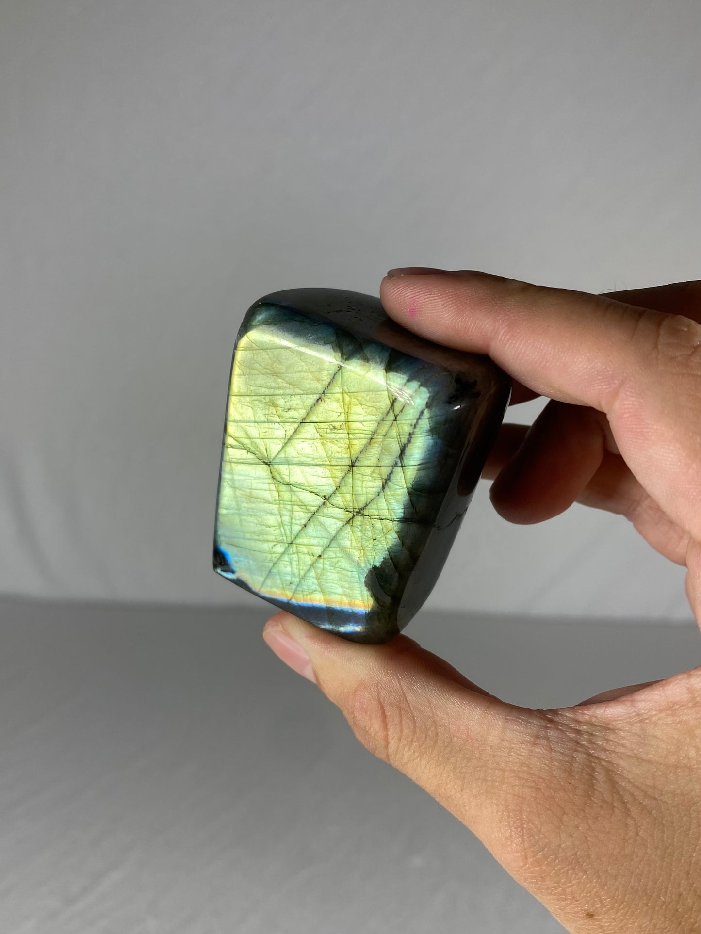 Madagascan Polished Labradorite Freeform Mountain (Small A)