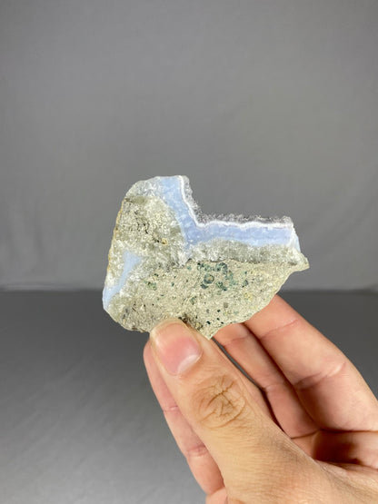 Blue Lace Agate Specimen (F)