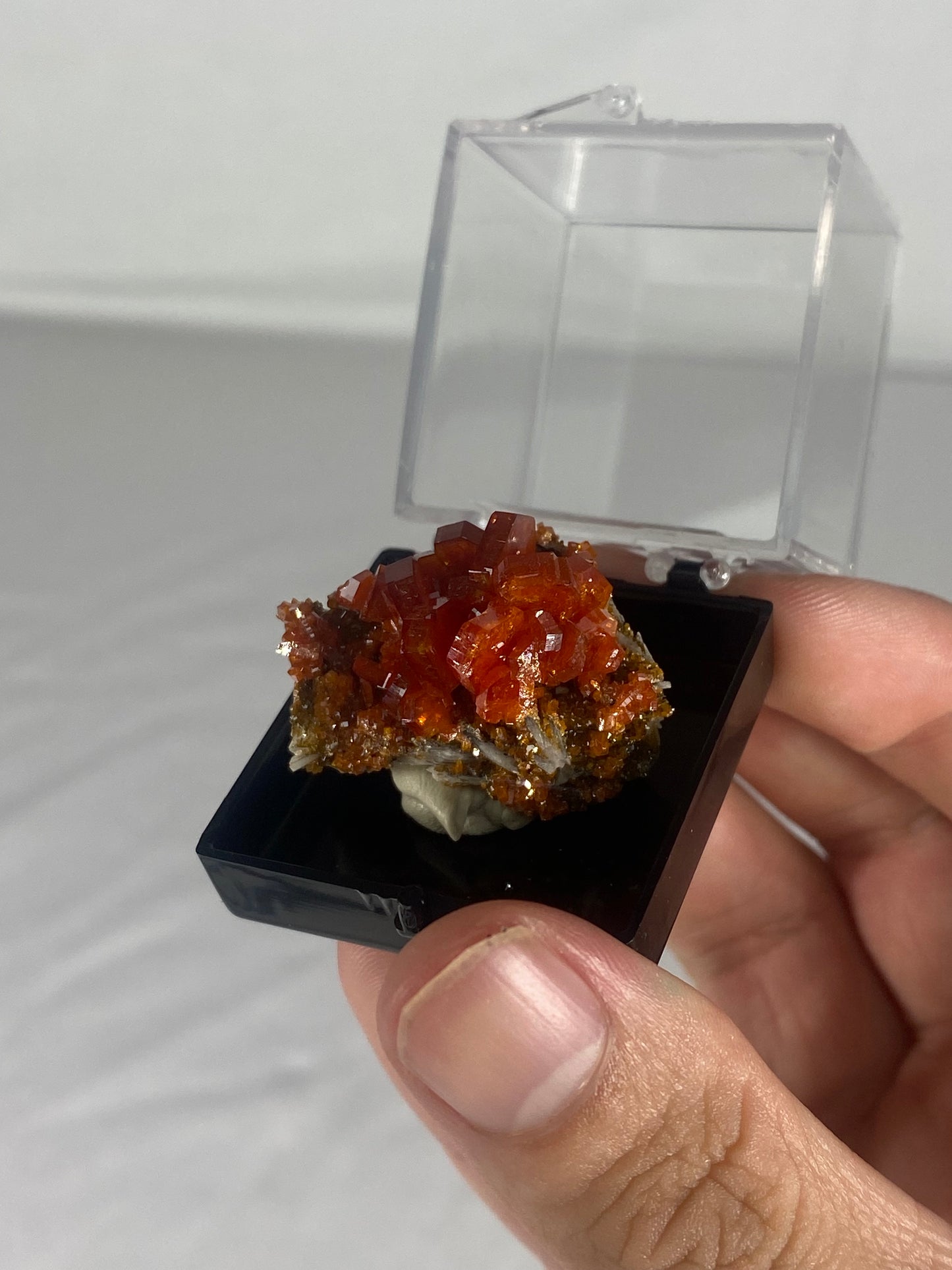 Moroccan Vanadinite Thumbnail Specimen (Small D)