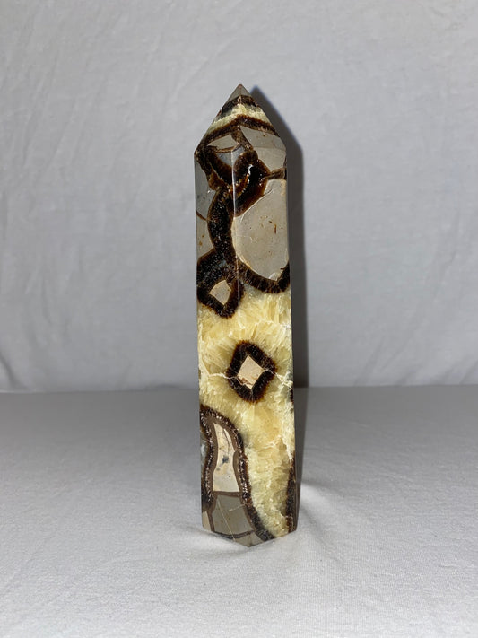 Madagascan Polished Septarian Tower (F)