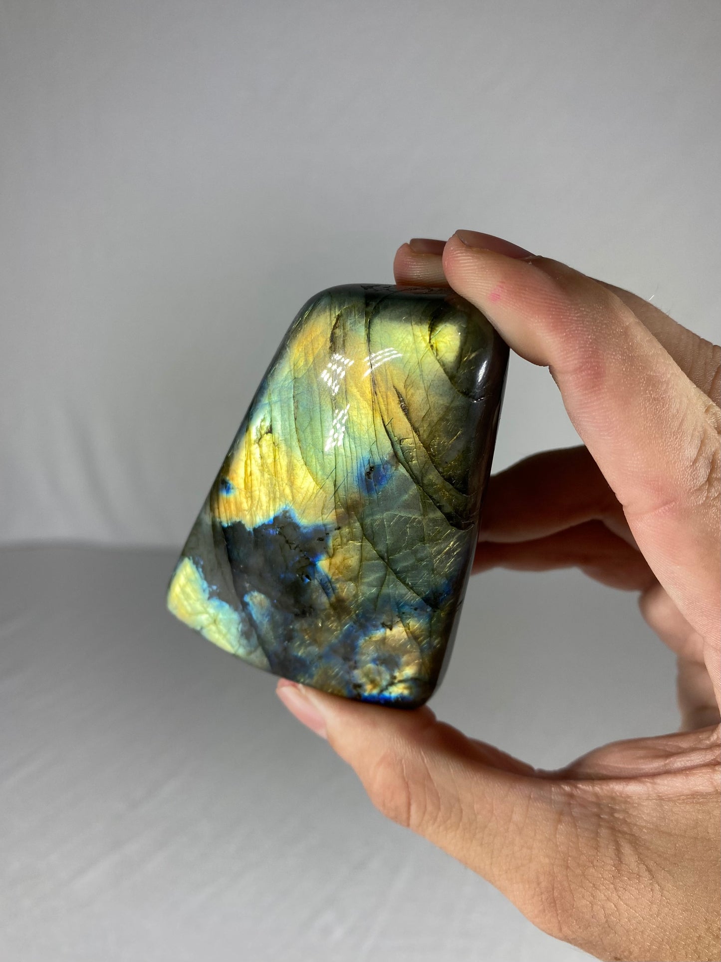 Madagascan Polished Labradorite Freeform Mountain (Small G)