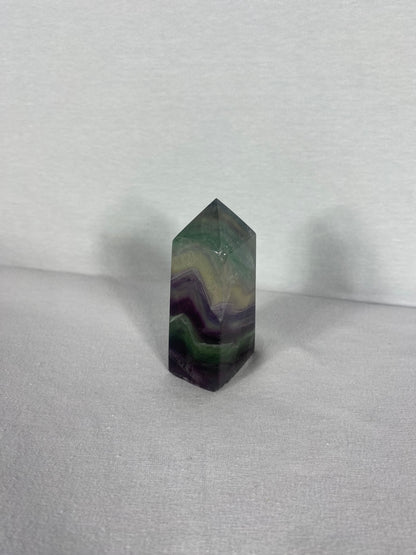 Chinese Polished Fluorite Tower (B)