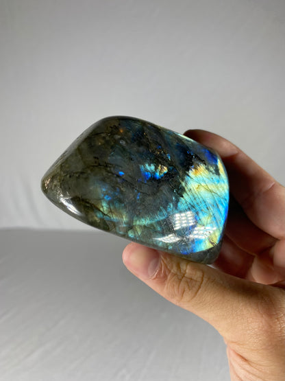 Madagascan Polished Labradorite Freeform Mountain (Small P)