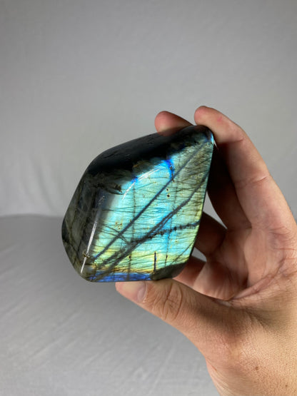 Madagascan Polished Labradorite Freeform Mountain (Small H)