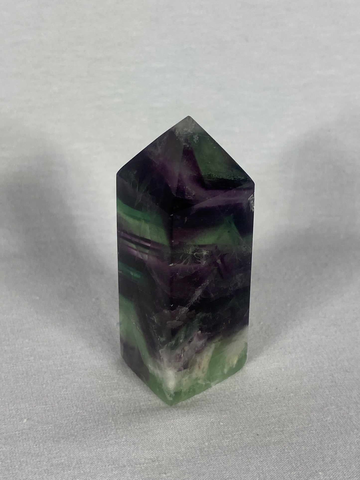 Chinese Polished Fluorite Tower (E)