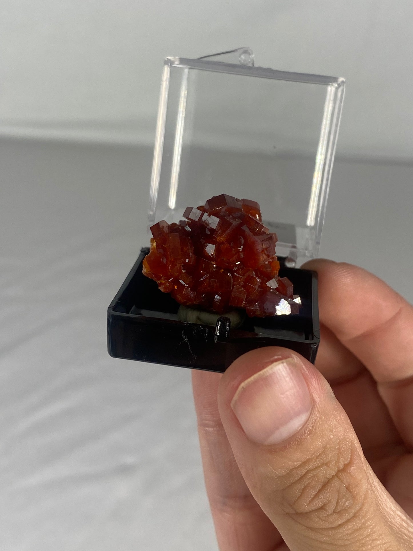 Moroccan Vanadinite Thumbnail Specimen (Small J)