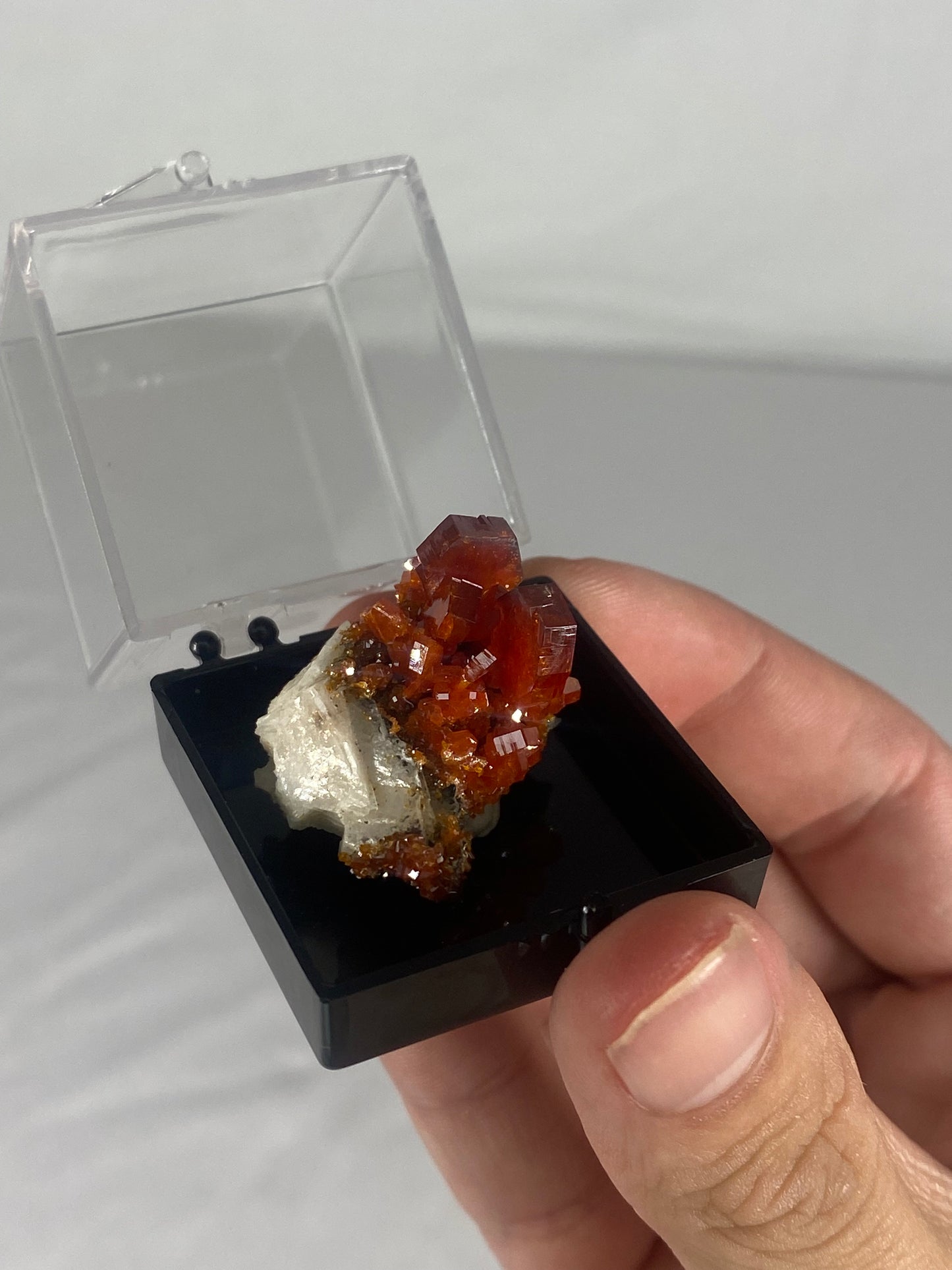 Moroccan Vanadinite Thumbnail Specimen (Small A)