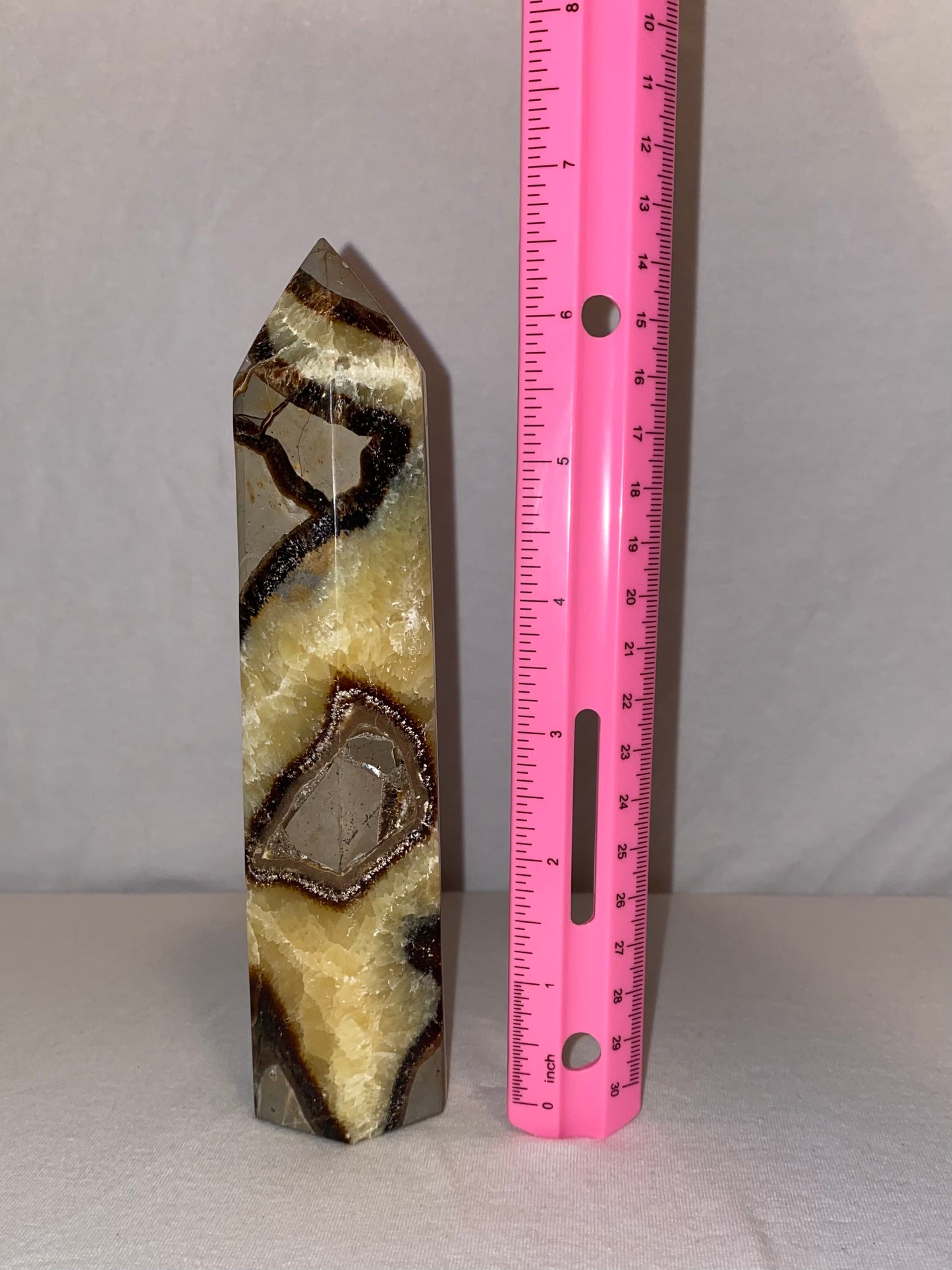 Madagascan Polished Septarian Tower (F)