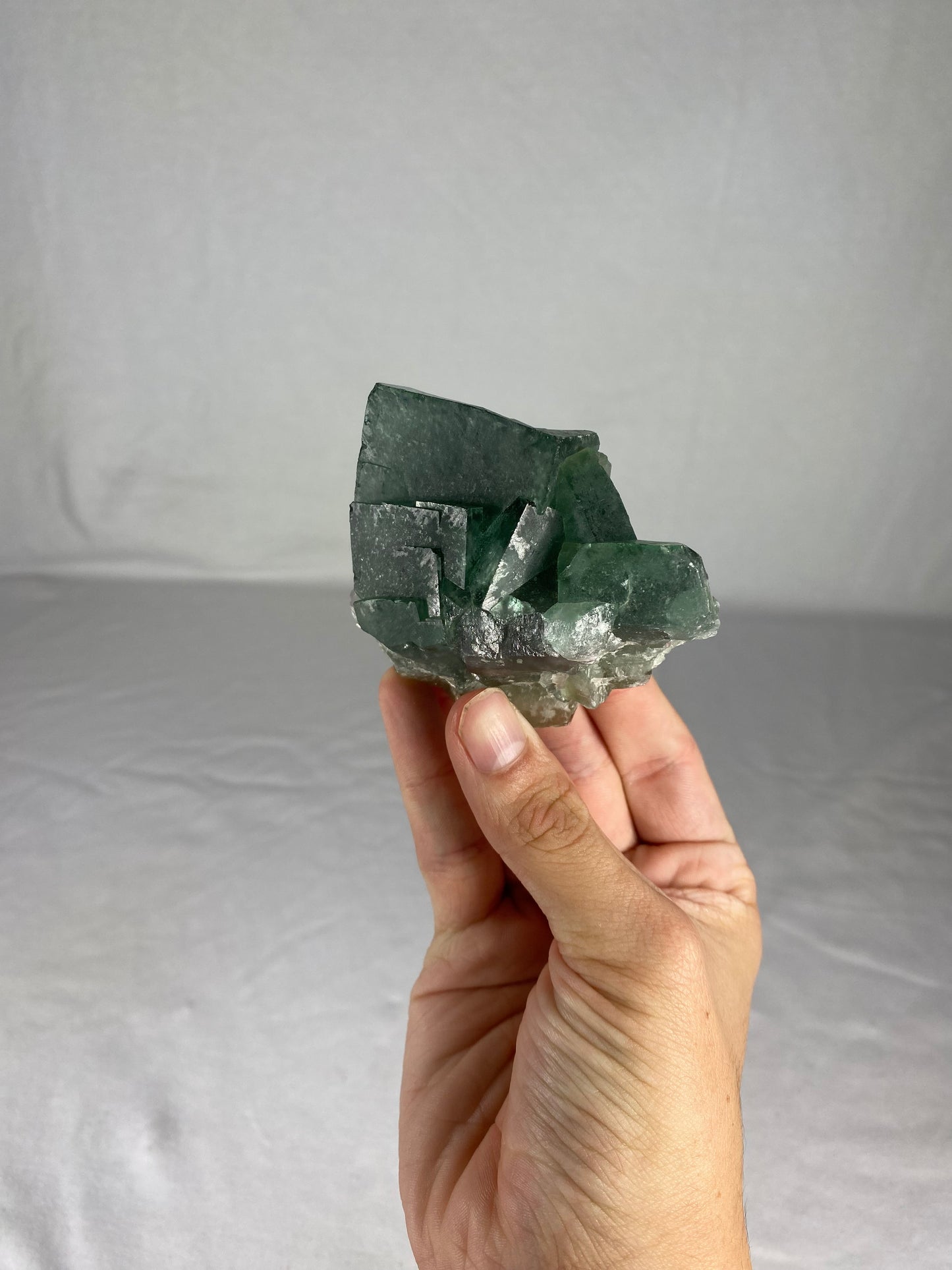 Madagascan Cubic Green Fluorite Specimen (H)