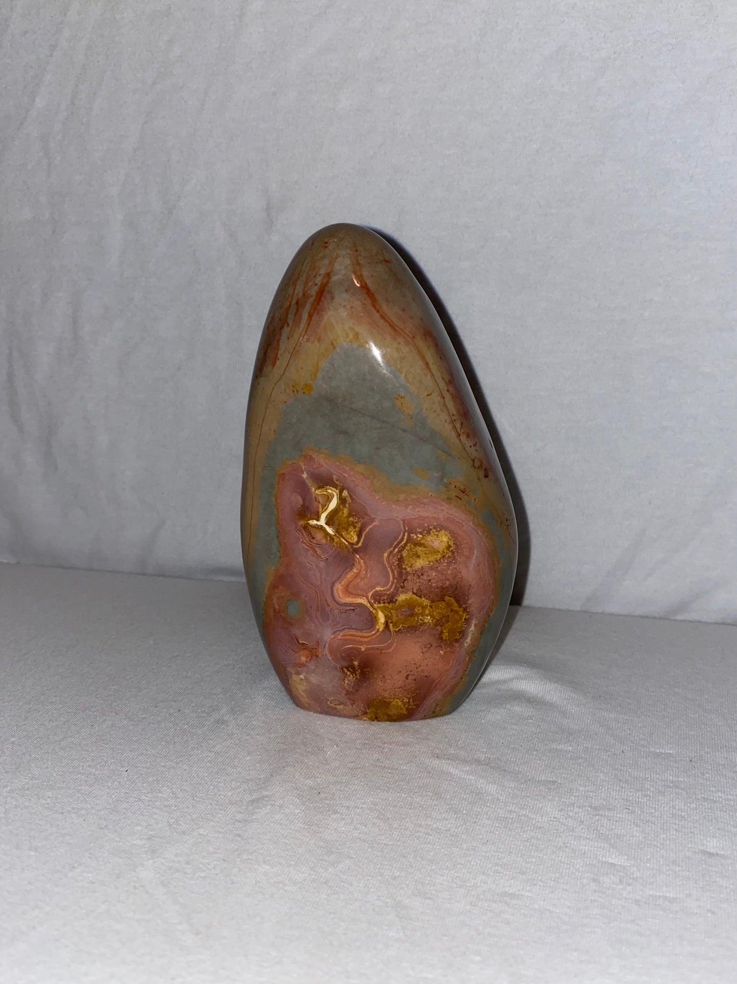 Madagascan Polished Polychrome Jasper Mountain (C1)
