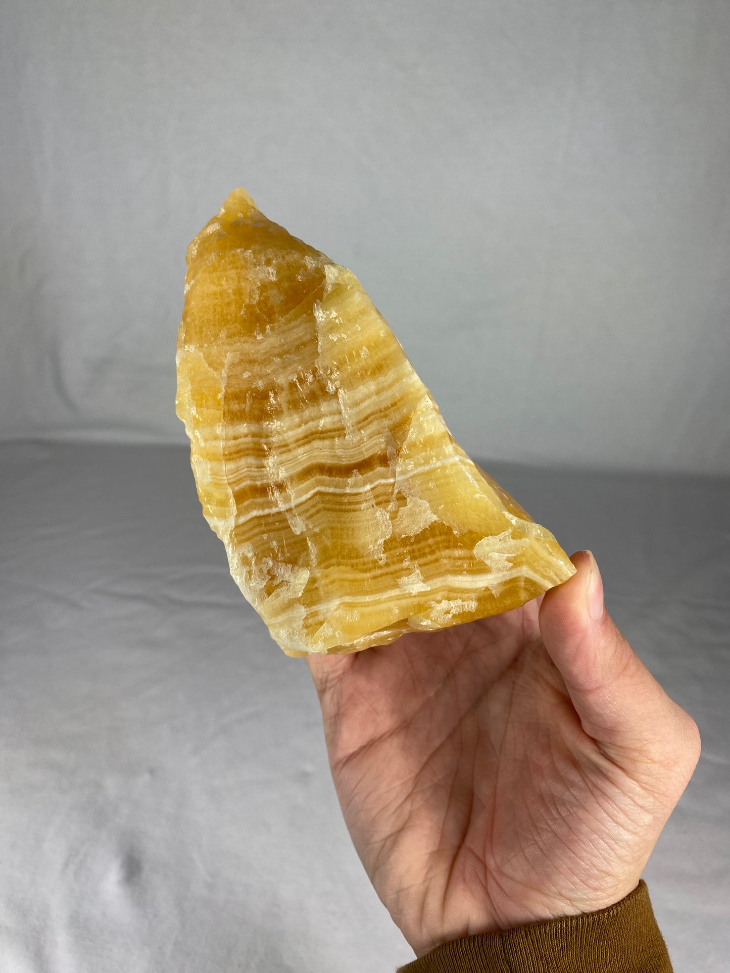 Orange Calcite Specimen (A)