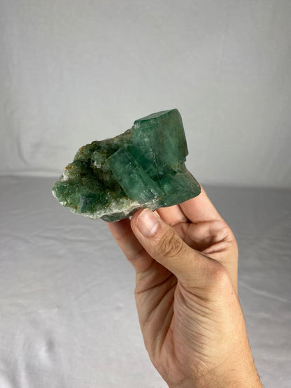 Madagascan Cubic Green Fluorite Specimen (J)