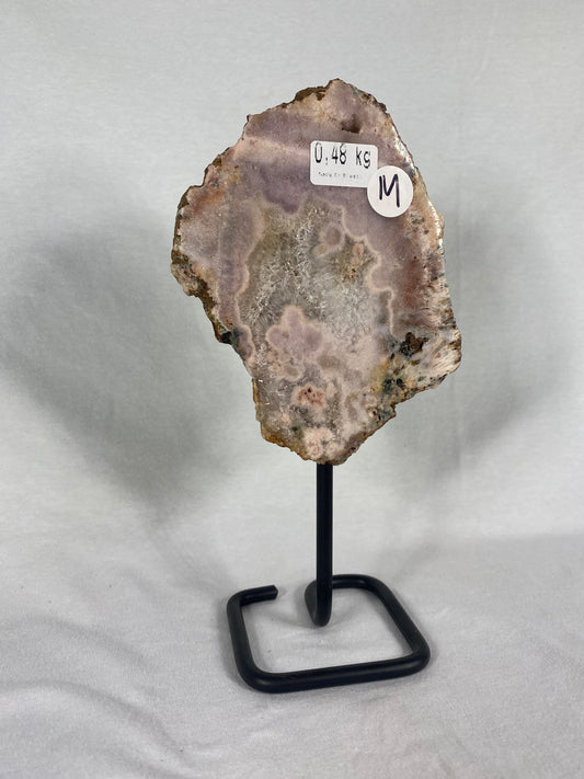 Brazilian Pink Amethyst Specimen On Stand (M)