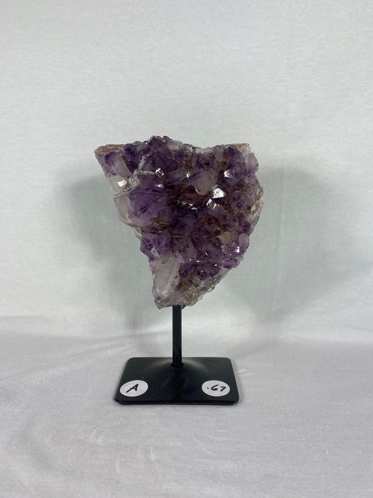 Brazilian Amethyst Specimen On Stand (A)