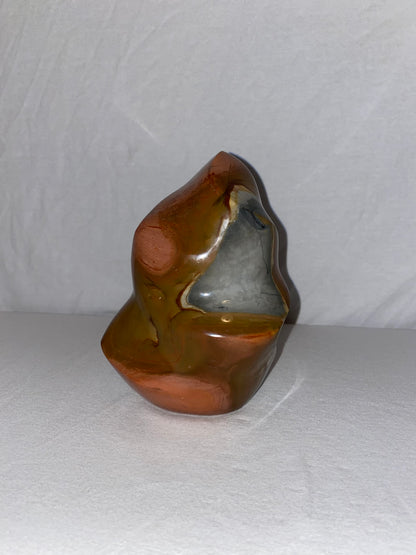 Madagascan Polished Polychrome Jasper Flame (D)