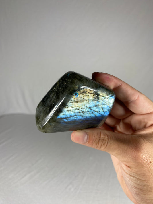 Madagascan Polished Labradorite Freeform Mountain (Small B)