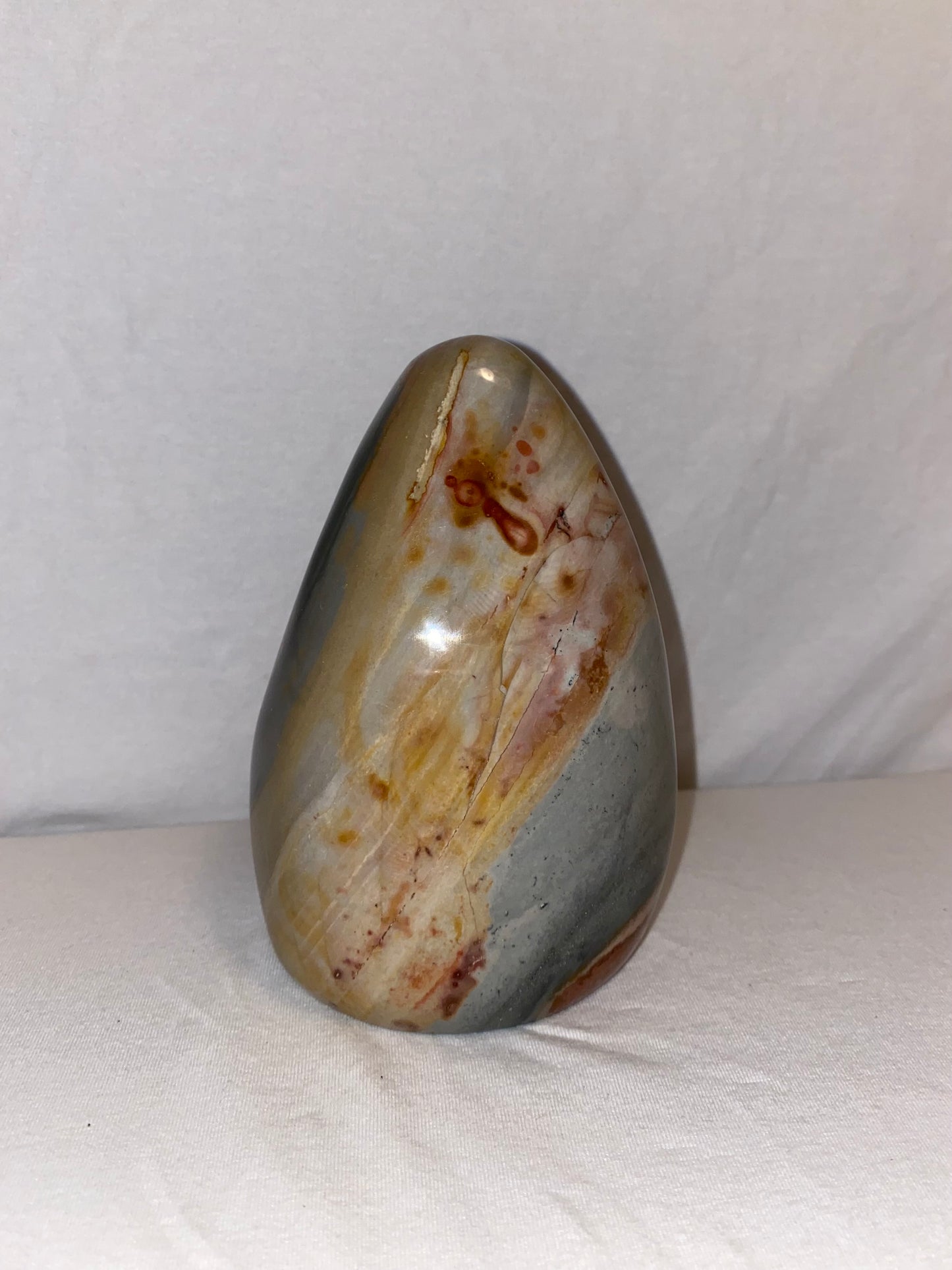 Madagascan Polished Polychrome Jasper Mountain (Y)